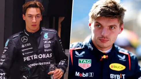 Max Verstappen y George Russell tienen un enfrentamiento personal previo al final de la temporada
