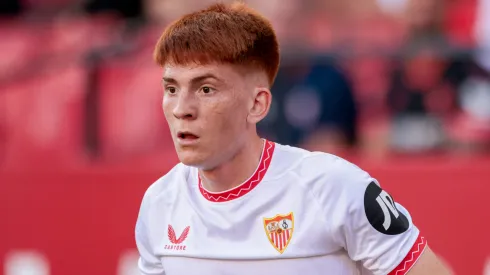 El Colo Barco, jugador de Sevilla.