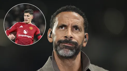 Ferdinand puso en duda al futuro de Garnacho en Manchester United