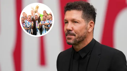 Diego Simeone se emocionó hasta las lágrimas al recordar el título de la Selección Argentina en Qatar 2022.
