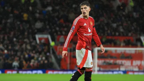 Alejandro Garnacho, jugador del Manchester United.
