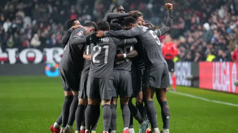 Los jugadores de Real Madrid, a puro festejo.