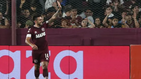 Toto Salvio, delantero de Lanús.
