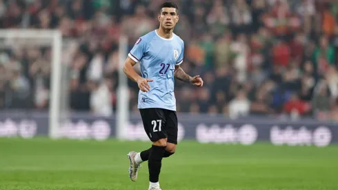 Lucas Olaza, futbolista de la Selección de Uruguay.
