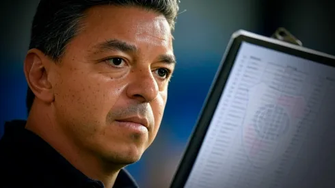 Marcelo Gallardo prepara la lista.
