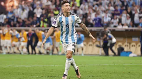 Gonzalo Montiel en la Selección Argentina.
