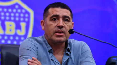 Juan Román Riquelme, presidente de Boca.
