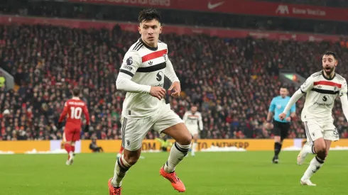 Lisandro Martínez marcó para el Manchester United.