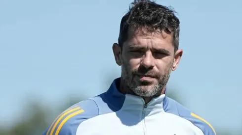 Fernando Gago, entrenador de Boca.
