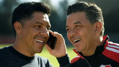 El Muñeco esperó a que pasara la final entre Estudiantes y Vélez por el Trofeo de Campeones para comunicarse con el mendocino.