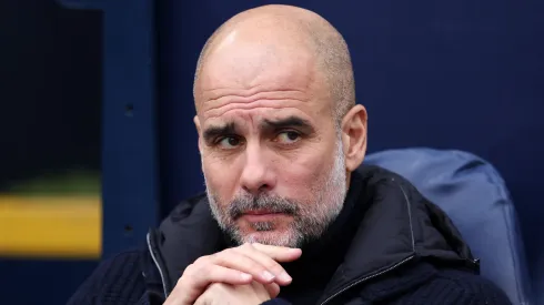 Pep Guardiola, entrenador de Manchester City.