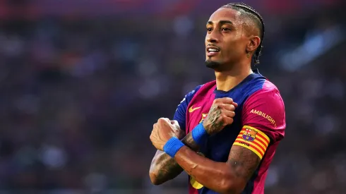 Raphinha ve al FC Barcelona en la final de la Champions