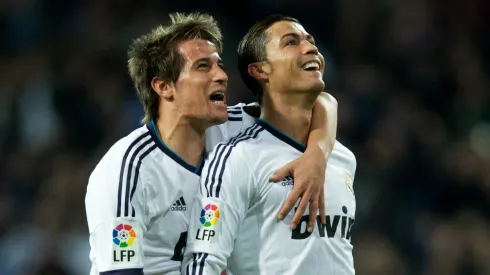 Cristiano Ronaldo en su paso por Real Madrid.