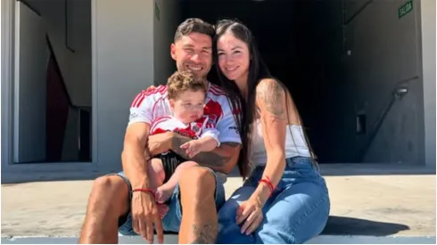 Gonzalo Montiel, Karina Nacucchio y Thiago