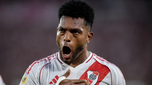 Miguel Borja, delantero de River.
