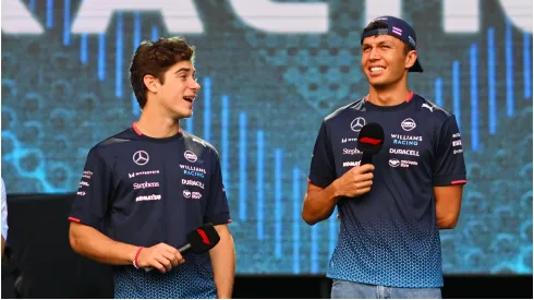 Franco Colapinto y Alex Albon