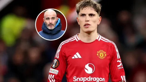 Maresca habló sobre las chances de que Garnacho llegue a Chelsea
