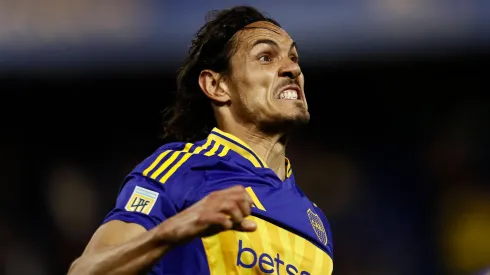 Edinson Cavani, delantero de Boca.