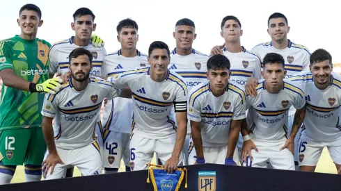 Los titulares de Boca ante Unión.