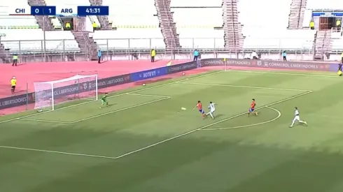 A lo Batistuta: el tremendo gol que hizo Agustín Ruberto para que Argentina le gane a Chile