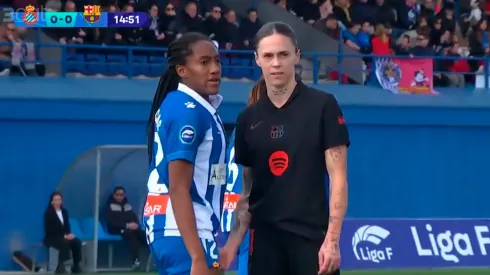 Daniela Caracas y ​​María Pilar León, Liga F.
