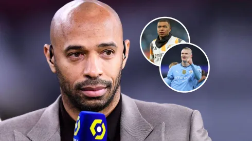 Thierry Henry definió el debate entre Haaland y Mbappé