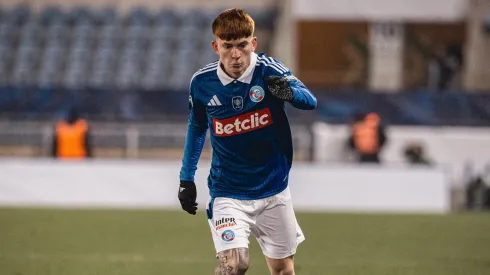 El Colo Barco en Racing de Estrasburgo.