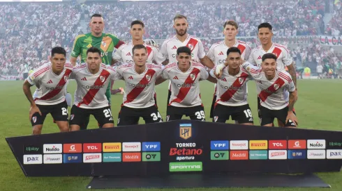 Los titulares de River contra Lanús.
