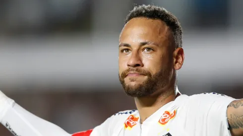 Neymar en su vuelta a Santos.