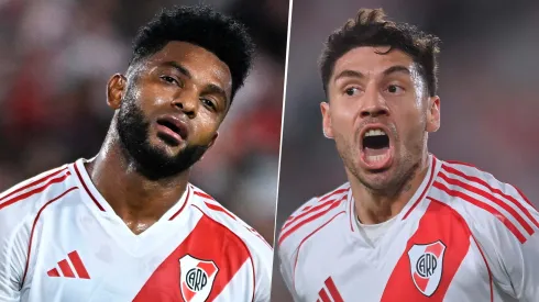 Miguel Borja y Gonzalo Montiel.