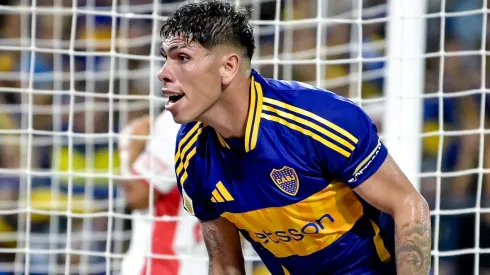 Carlos Palacios marcó su primer gol en Boca.