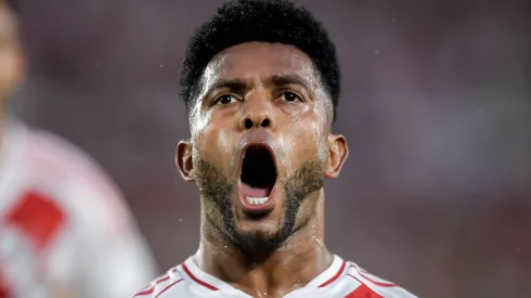 Miguel Borja, delantero de River.