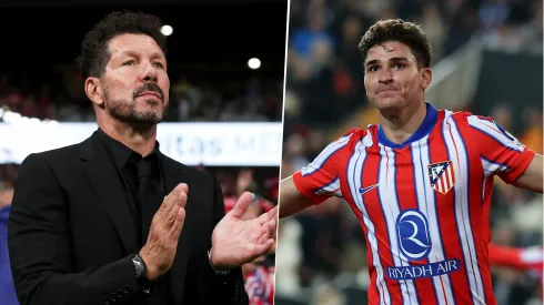 Diego Simeone dijo que Julián Álvarez es "diferente a todos" tras sus dos goles ante el Valencia.