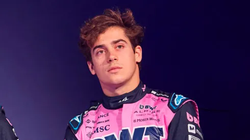 Franco Colapinto con la ropa de Alpine.
