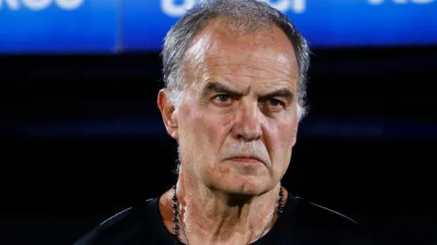 Marcelo Bielsa, entrenador de la Selección de Uruguay.
