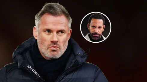Jamie Carragher y Rio Ferdinand se cruzaron en redes sociales
