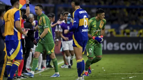 La reacción de Marchesín cuando le preguntaron por qué salió en Boca vs. Alianza Lima