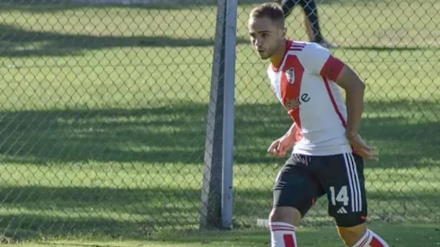 Leandro Peña Biafore en su paso por River.