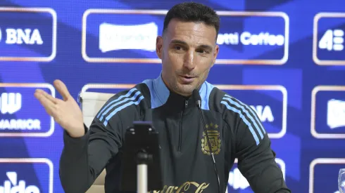 Scaloni, en conferencia: las bajas de Messi y Lautaro y por qué no llama jugadores del fútbol local