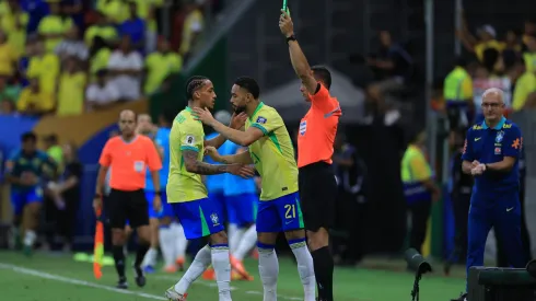 Brasil hizo 7 cambios ante Colombia.

