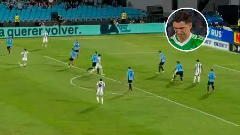 El golazo de Thiago Almada para el 1 a 0 de Argentina a Uruguay: la reacción de Dibu Martínez