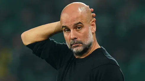 Pep Guardiola, entrenador de Manchester City.
