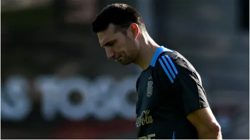 Lionel Scaloni, entrenador de la Albiceleste.