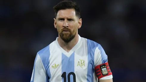 Lionel Messi con la Selección Argentina.