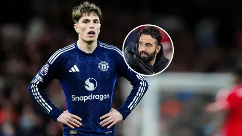 Rúben Amorim señaló dónde falló Garnacho en el partido del United