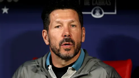 Diego Simeone, entrenador de Atlético de Madrid.