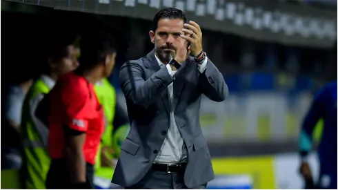 Fernando Gago, el DT de Boca.