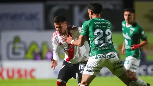 River sufrió contra Sarmiento en Junín y necesitó de Franco Armani para llevarse un empate
