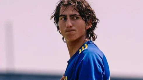 Leonel Coira en su paso por Boca.