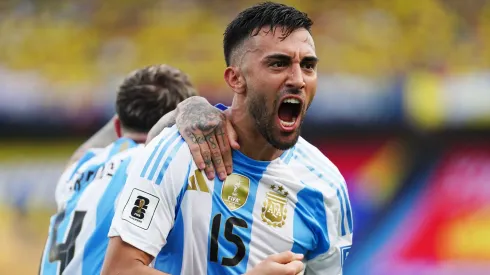 Nico González, delantero de la Selección Argentina.